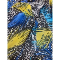 Duża sukienka plażowa - eleganckie PAREO XXL kolorowe pióra